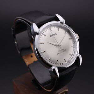 Oris Vintage Swiss 17 Jewels Hand-Wound Mechanical Men's Watch - FREE SHIPPING